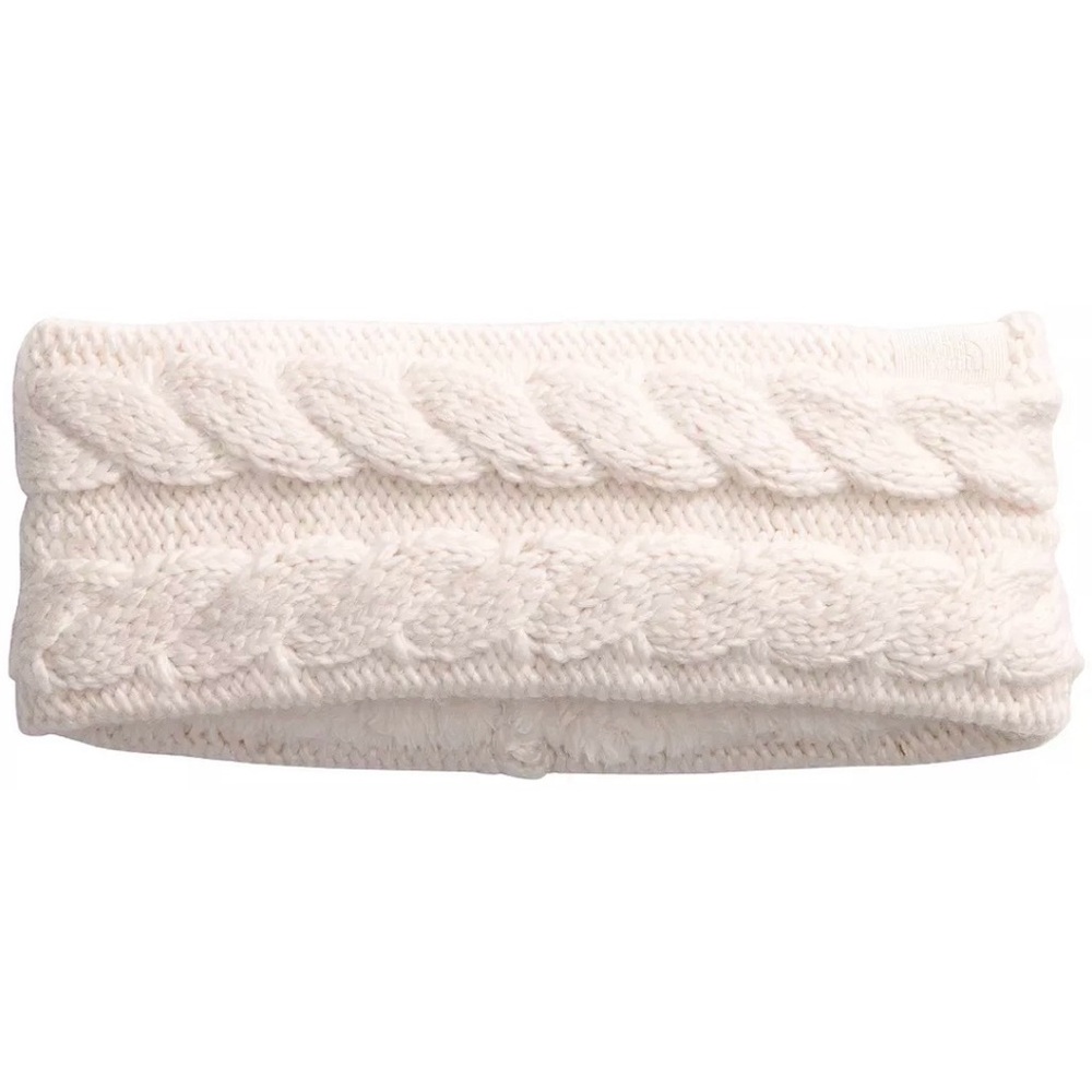 The North Face Light Pink Cable Knit Headband